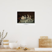 Affiche d'art Édouard Manet Zedign #18 (Cuisine)