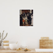 Affiche d'art Édouard Manet Zedign #5 (Cuisine)