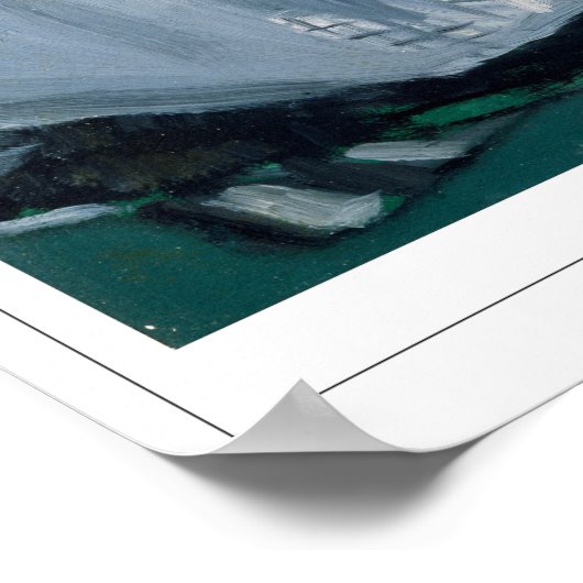 Affiche d'art Édouard Manet Zedign #8 (Coin)