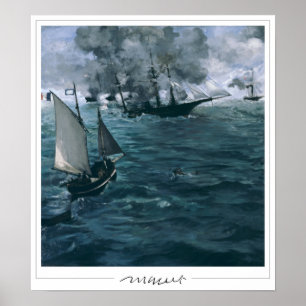 Affiche d'art Édouard Manet Zedign #94