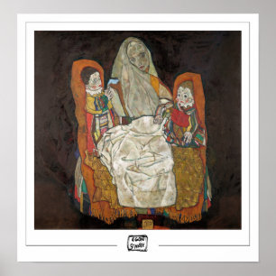 Affiche d'art Egon Schiele Zedign #13-3