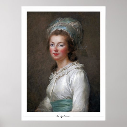Affiche d'art Élisabeth Vigée Le Brun Zedign #134 (Devant)