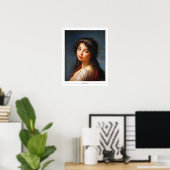 Affiche d'art Élisabeth Vigée Le Brun Zedign #211 (Bureau à domicile)