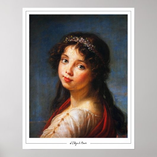 Affiche d'art Élisabeth Vigée Le Brun Zedign #211 (Devant)