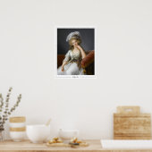 Affiche d'art Élisabeth Vigée Le Brun Zedign #282 (Cuisine)