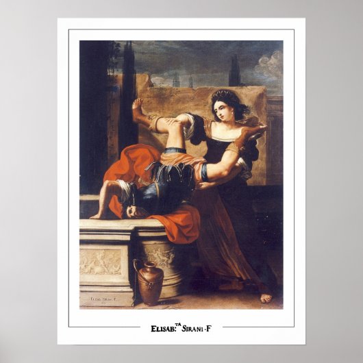 Affiche d'art Elisabetta Sirani Zedign #1 (Devant)