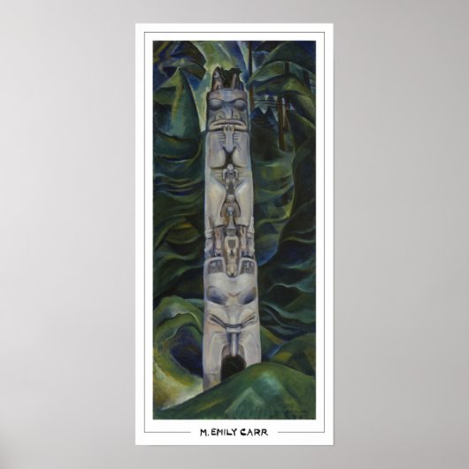 Affiche d'art Emily Carr Zedign #12 (Devant)