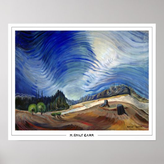 Affiche d'art Emily Carr Zedign #137 (Devant)
