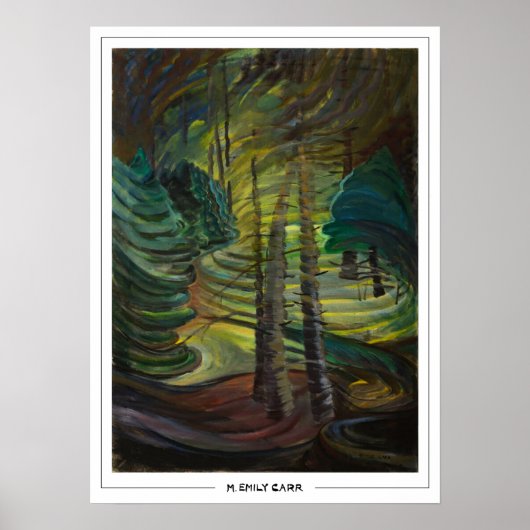 Affiche d'art Emily Carr Zedign #184 (Devant)