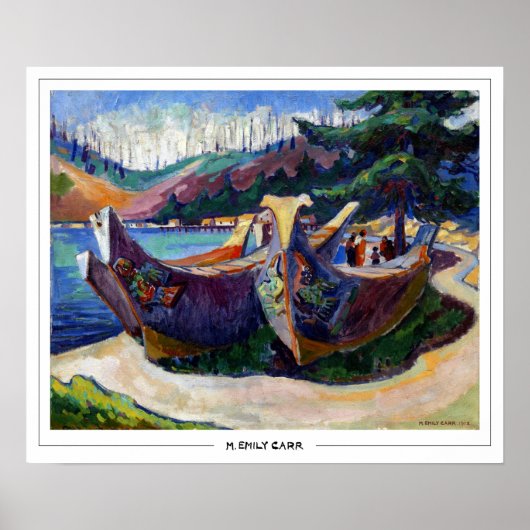 Affiche d'art Emily Carr Zedign #2 (Devant)