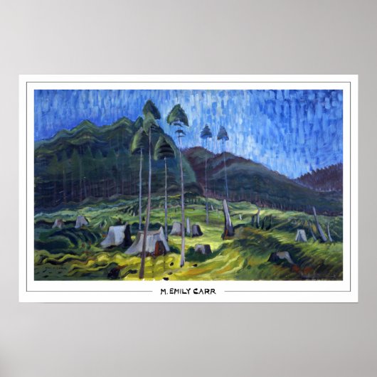 Affiche d'art Emily Carr Zedign #3 (Devant)