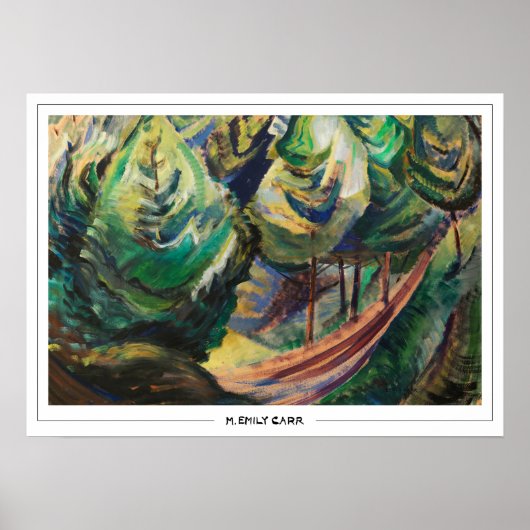 Affiche d'art Emily Carr Zedign #6 (Devant)