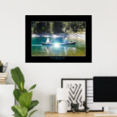 Affiche d'art Eskimo autochtone d'Amérique des INU (Bureau à domicile)