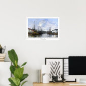 Affiche d'art Eugène Boudin Zedign #380 (Bureau à domicile)