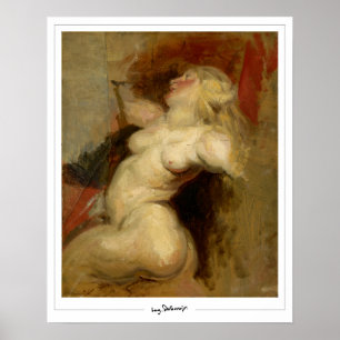 Affiche d'art Eugène Delacroix Zedign #118