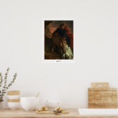 Affiche d'art Eugène Delacroix Zedign #249 (Cuisine)