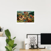 Affiche d'art Eugène Delacroix Zedign #622 (Bureau à domicile)