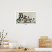 Affiche d'art Eugène Delacroix Zedign #644 (Cuisine)