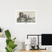 Affiche d'art Eugène Delacroix Zedign #644 (Bureau à domicile)