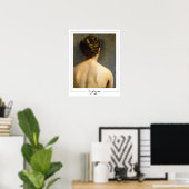 Affiche d'art Eva Gonzalès Zedign #81 (Bureau à domicile)