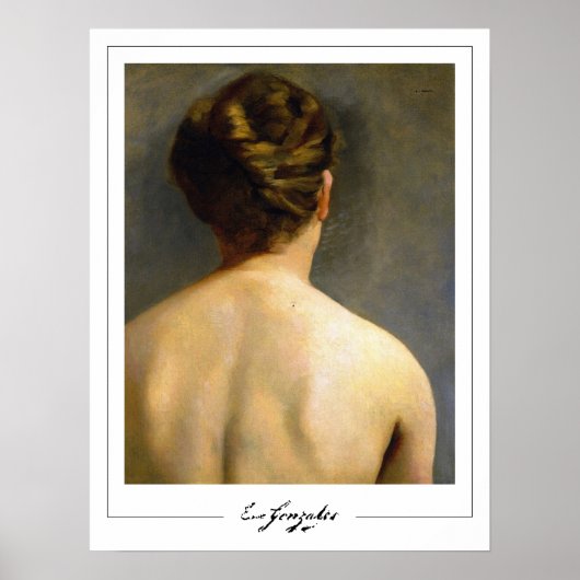 Affiche d'art Eva Gonzalès Zedign #81 (Devant)