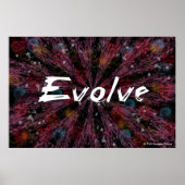 Affiche d'art évolutif (Devant)