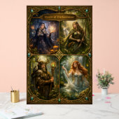 Affiche d'art fantastique (Mariage)