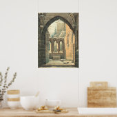 Affiche d'art fin Oybin Monaste - Karl Beichling (Cuisine)