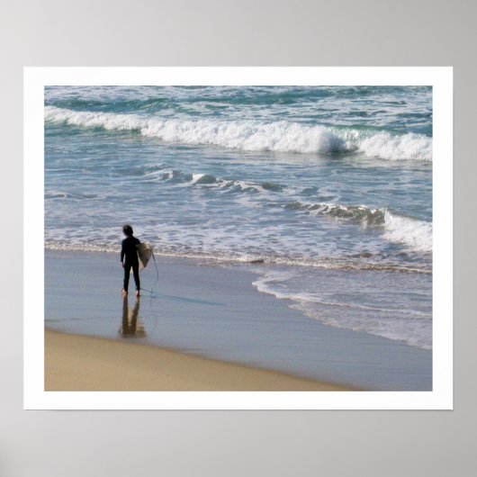 Affiche d'art fine de photographie de plage (Devant)