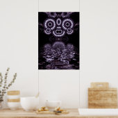 Affiche d'art fractal Ramiana (Cuisine)