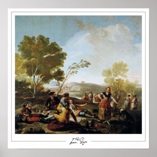 Affiche d'art Francisco Goya Zedign #14 (Devant)