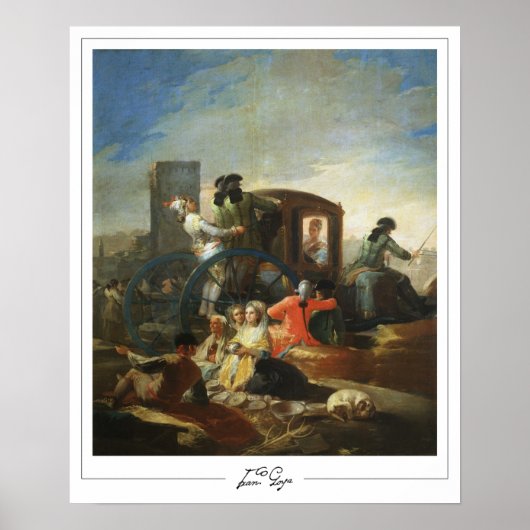 Affiche d'art Francisco Goya Zedign #18 (Devant)