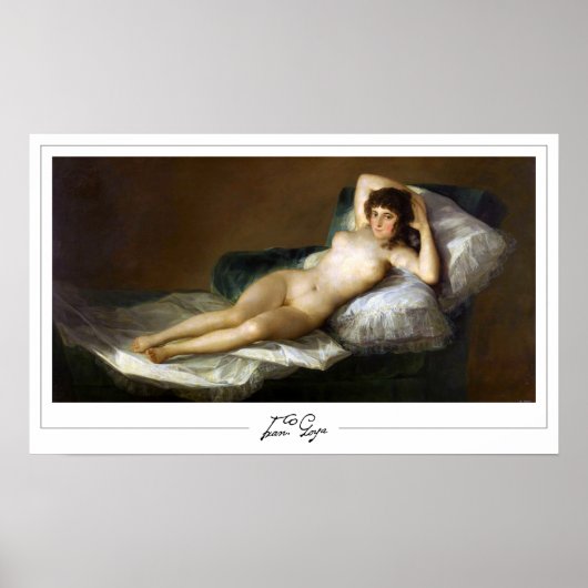 Affiche d'art Francisco Goya Zedign #251 (Devant)