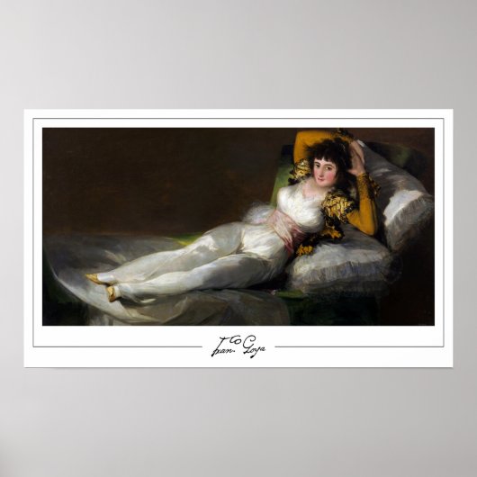 Affiche d'art Francisco Goya Zedign #255 (Devant)