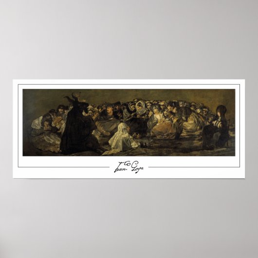 Affiche d'art Francisco Goya Zedign #262 (Devant)