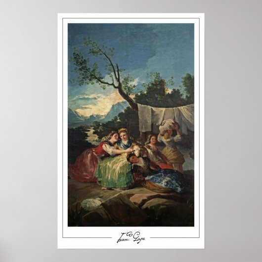 Affiche d'art Francisco Goya Zedign #308 (Devant)