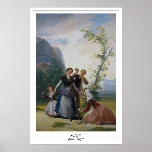 Affiche d'art Francisco Goya Zedign #400 (Devant)