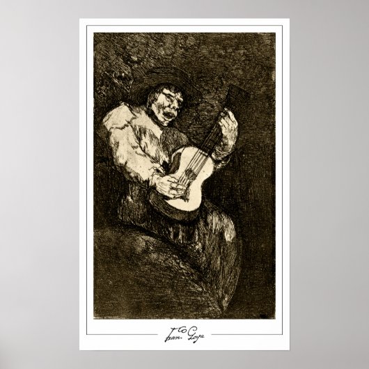 Affiche d'art Francisco Goya Zedign #411 (Devant)