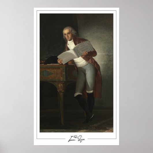 Affiche d'art Francisco Goya Zedign #415 (Devant)