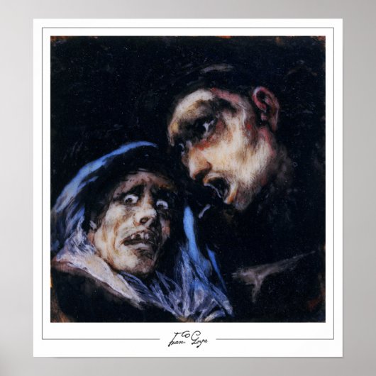 Affiche d'art Francisco Goya Zedign #514 (Devant)