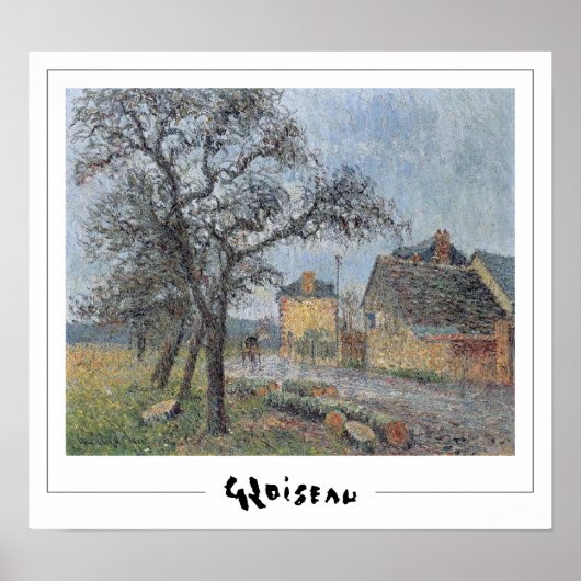 Affiche d'art Gustave Loiseau Zedign #150 (Devant)