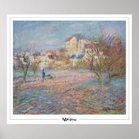 Affiche d'art Gustave Loiseau Zedign #321 (Devant)