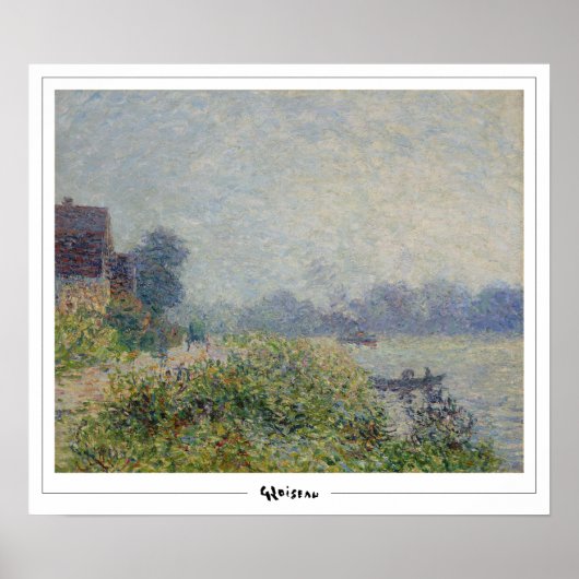 Affiche d'art Gustave Loiseau Zedign #330 (Devant)