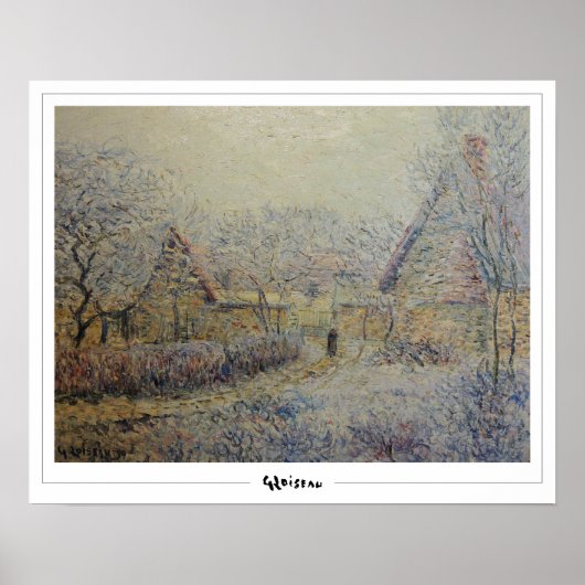 Affiche d'art Gustave Loiseau Zedign #337 (Devant)