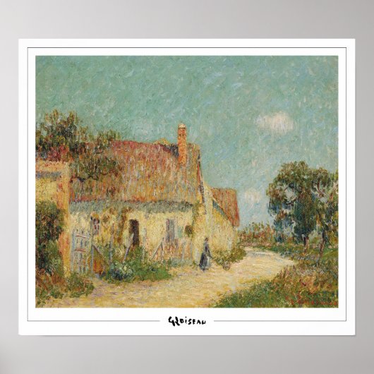 Affiche d'art Gustave Loiseau Zedign #361 (Devant)