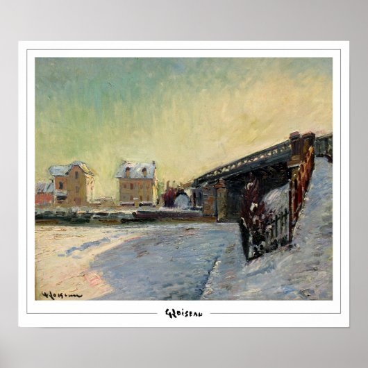 Affiche d'art Gustave Loiseau Zedign #365 (Devant)
