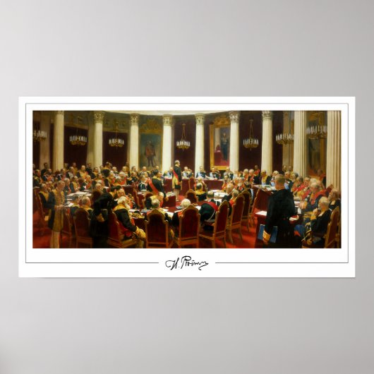 Affiche d'art Ilya Repin Zedign #31 (Devant)