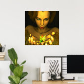 Affiche d'art Imaginaire KRW (Bureau à domicile)