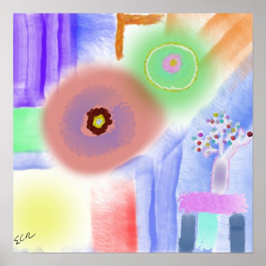 Affiche d'art impressionniste (Devant)