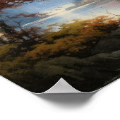 Affiche d'art japonais Mt. Fuji (Coin)